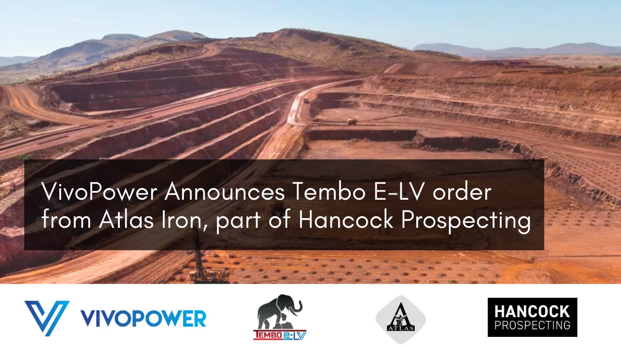 VivoPower Tembo Atlas Iron Partnership